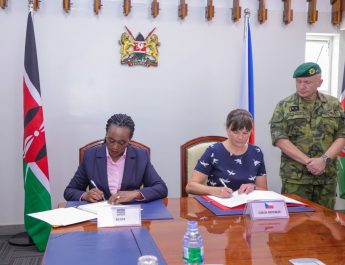 Kenya –Czech Republic Sign Defence Cooperation Agreement